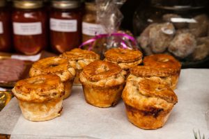 These pies at the Toronto Christmas Market look absolutely delicious!