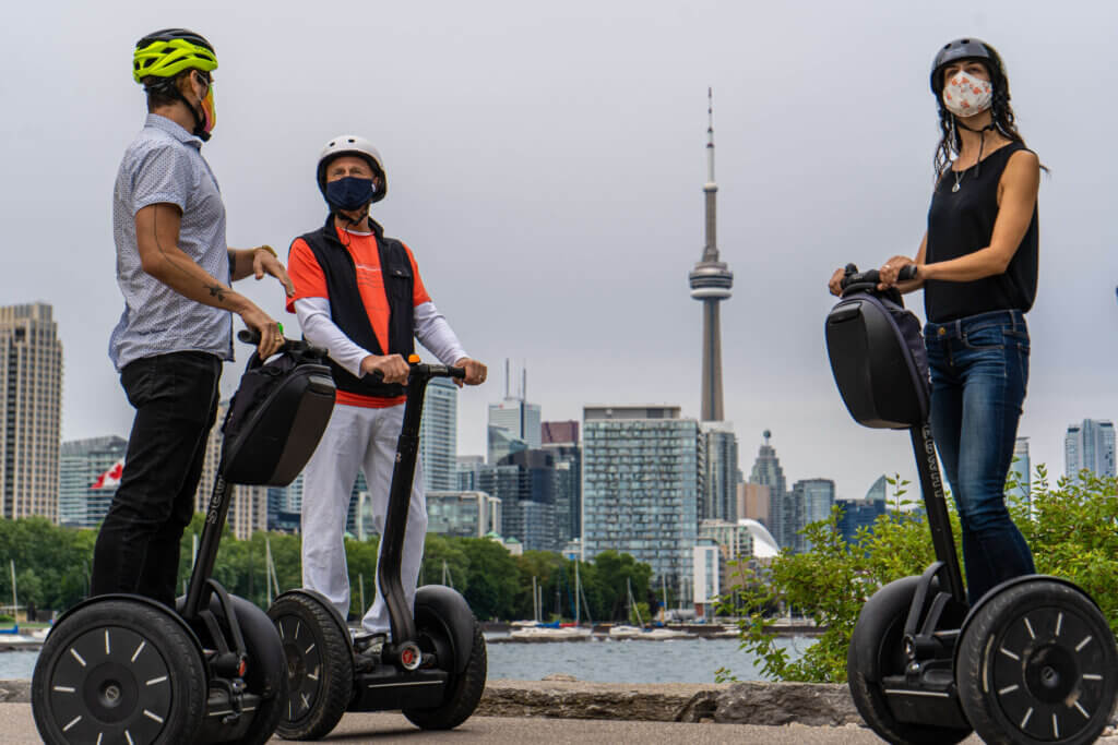 Go Tours Canada is back in action at Ontario Place with Segway Tours in 2022.  Explore with our expert guides and re-discover Toronto's largest waterfront park.