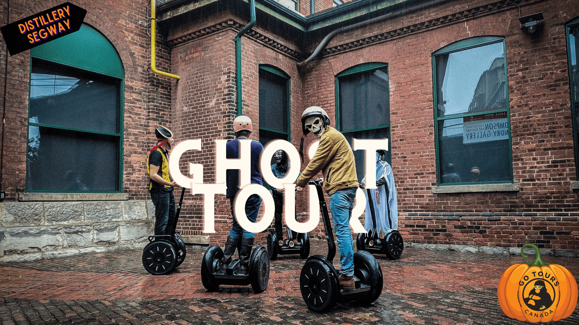 Make your 2020 even stranger with tales of a haunted Distillery District. Train on the easy-to-learn Segway and then roam the Distillery to find out the details behind our ghost cats (seriously) and other spooky stories.