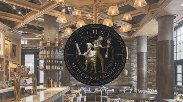 Cluny Bistro & Boulangerie interior with French bistro ambiance - Toronto Distillery District Restaurant Guide