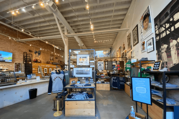 Sport Gallery vintage sports apparel in Distillery District